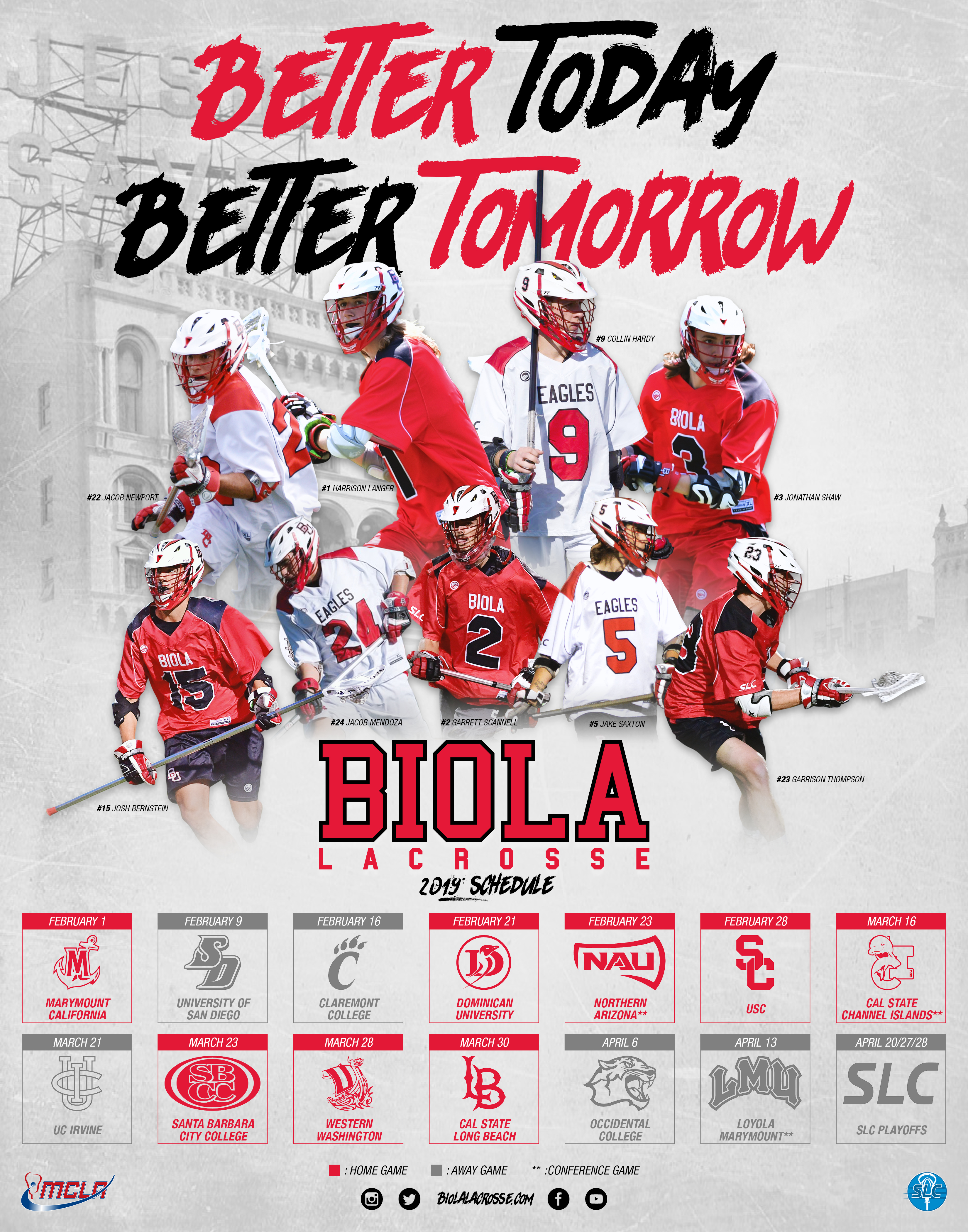 Read more about the article 2019 Schedule Poster Revealed!